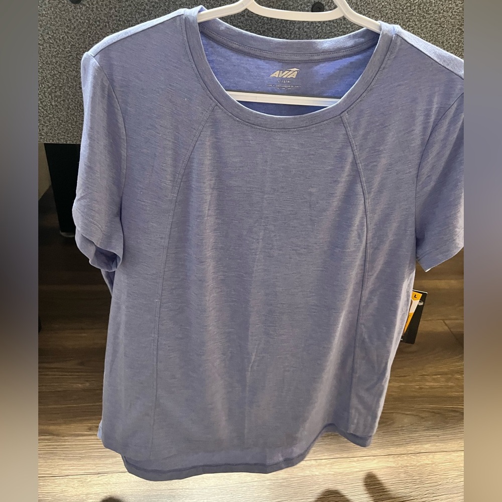 NWT Avia Commuter SS Blue Tee